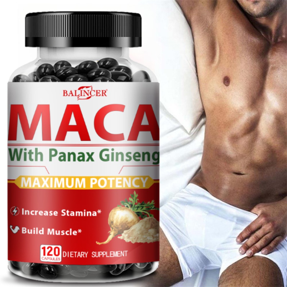 Valerian Root Capsule - كبسولات جذور الماكا مع الجينسنغ والأشواغاندا