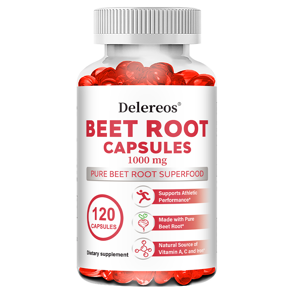 Valerian Root Capsule - كبسولات الشمندر العضوي 1000 ملغ، تدعم