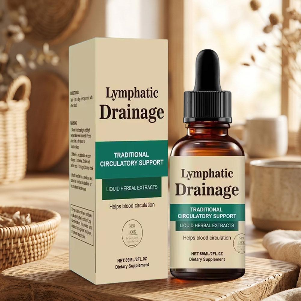 قطرات دعم تدفق اللمف، سائل عشب - مراجعة Herbal And Wellness Products وسعره