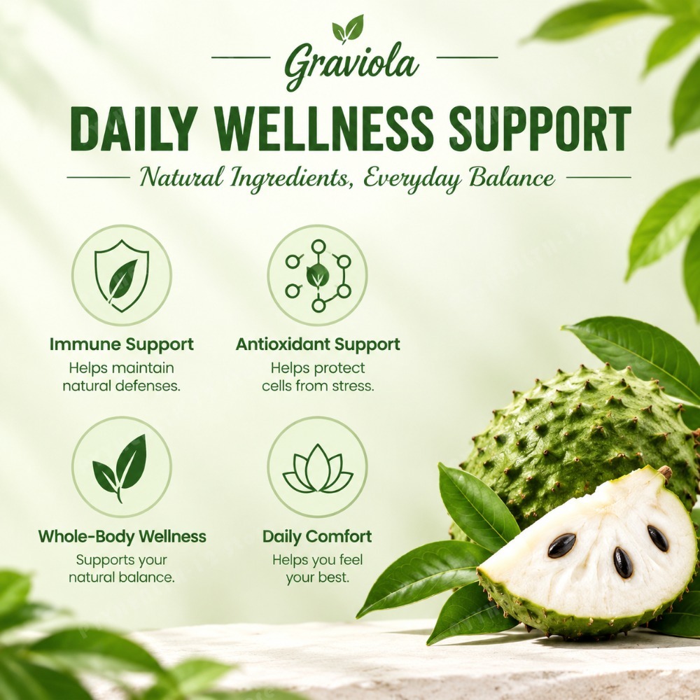 قطرات سائلة من فاكهة السورسوف  - مراجعة Herbal And Wellness Products وسعره
